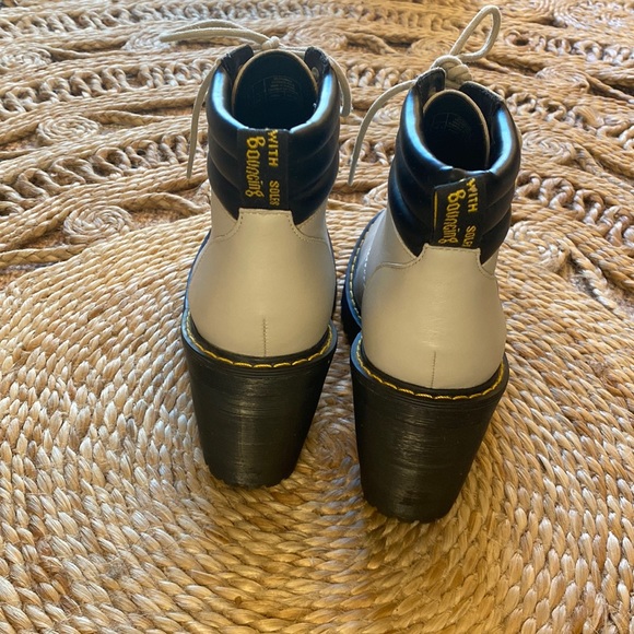 sold on Ⓜ️: RARE Dr Martens Averil Boot Heels in Alpaca sz 7 - Picture 4 of 8